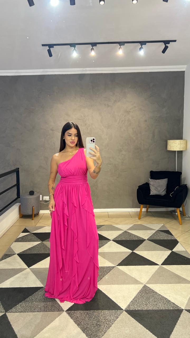 Vestido Festa Ombro Só