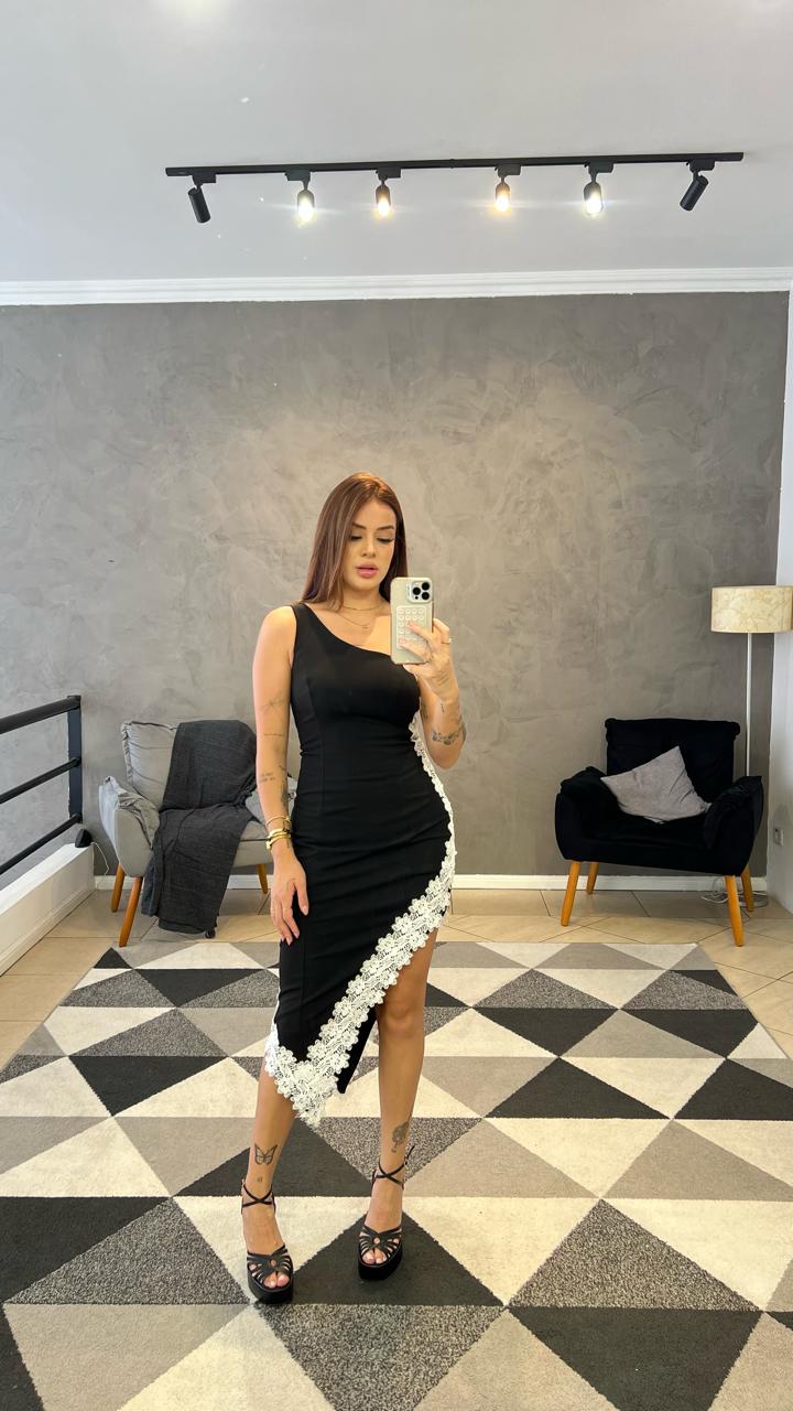 Vestido Janaina Assimétrico